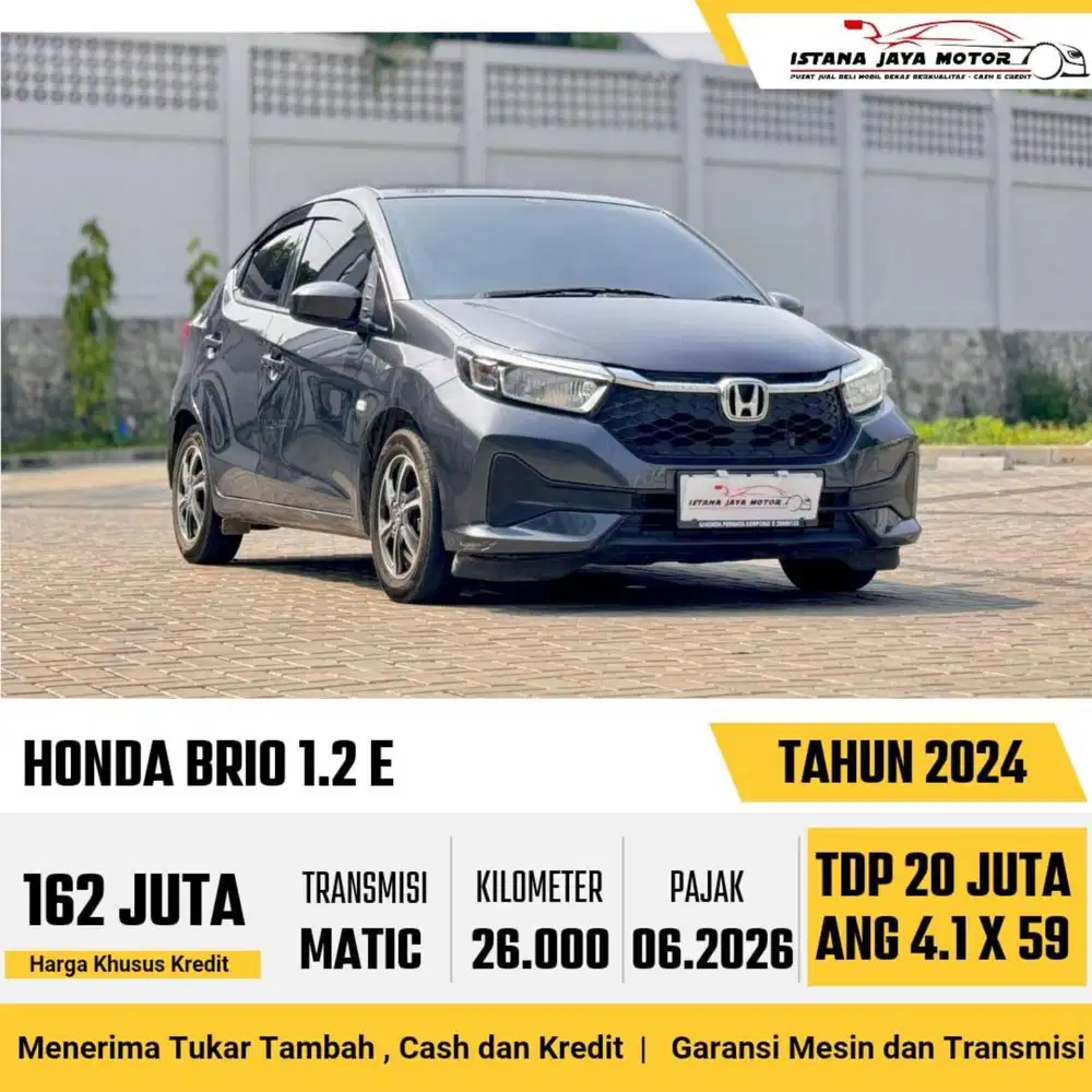 HONDA BRIO E AT 2024