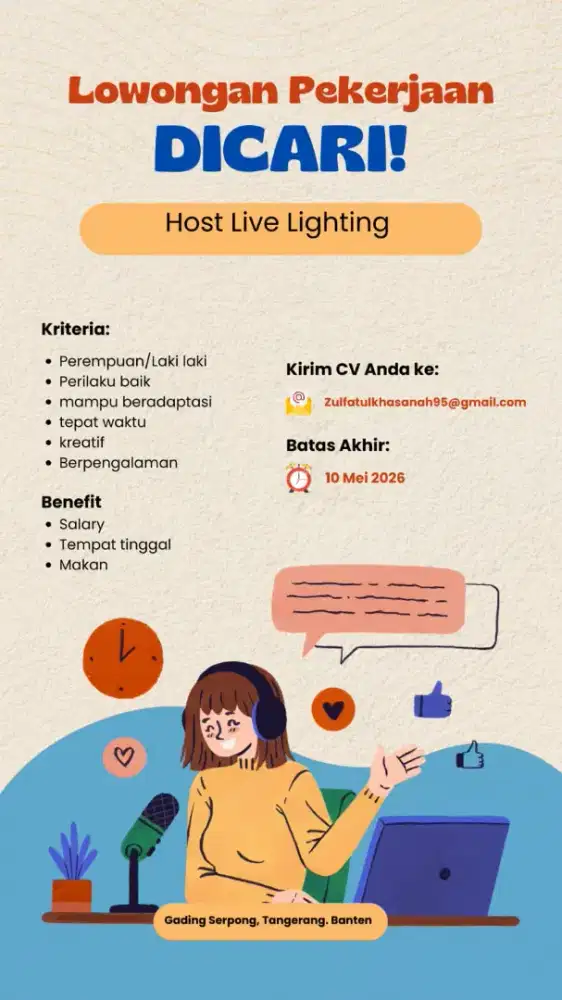 host live lighting