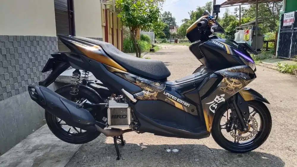 58@: PAJAK ON B DEPOK AEROX155ABS HITAM2021