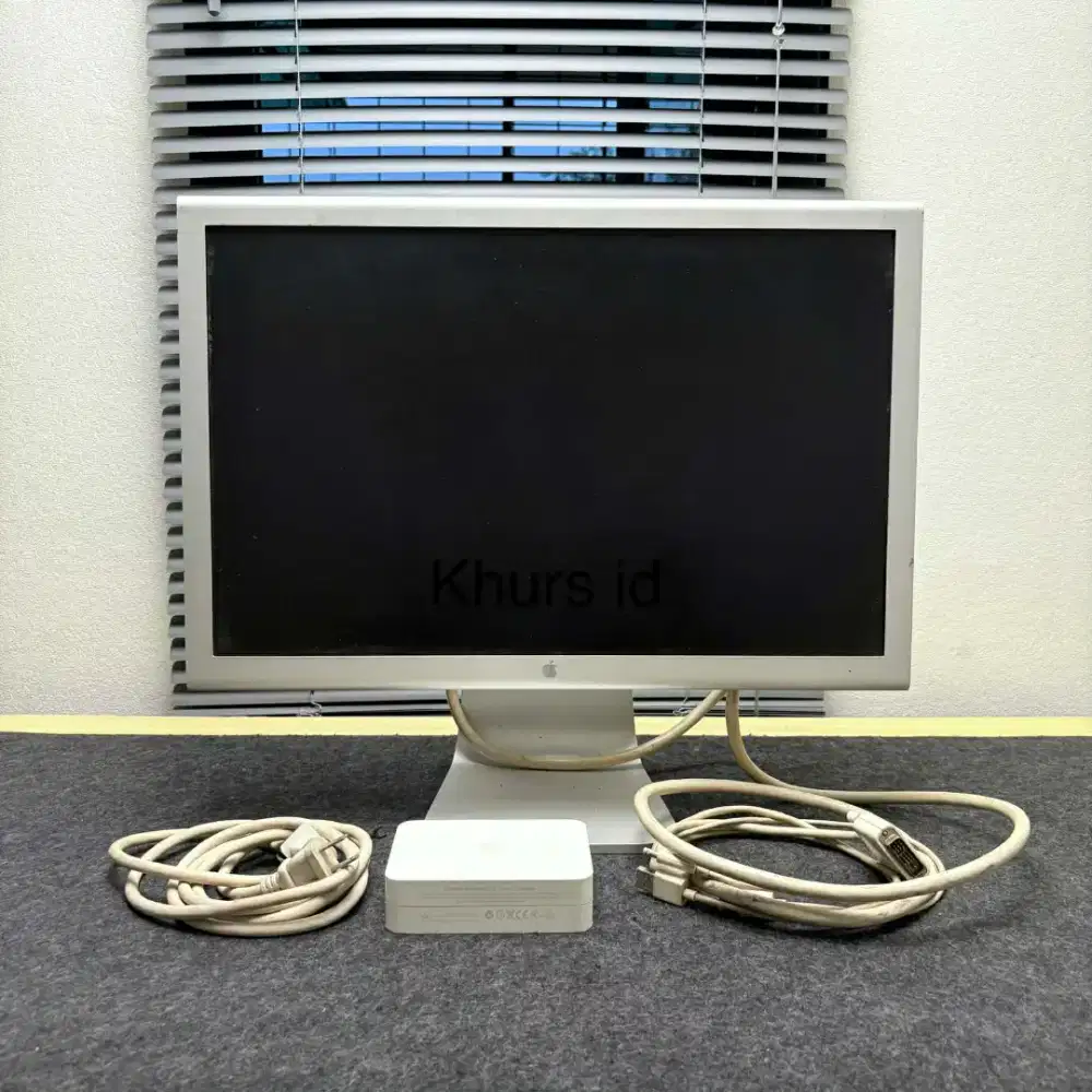 Apple Cinema display 20inch - monitor