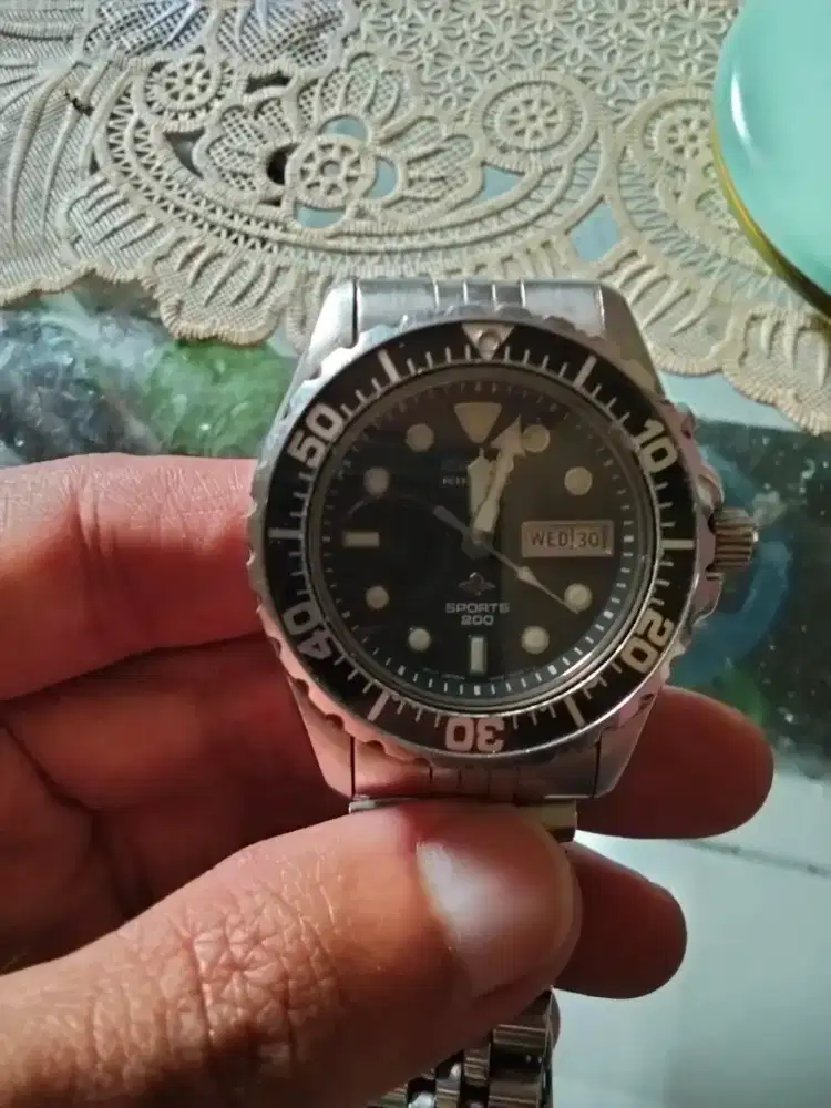 Jual apa adanya Seiko sport mati
