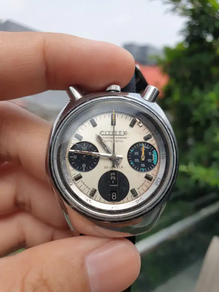 Citizen Bullhead aka Mickey Mouse Flyback Chronograph