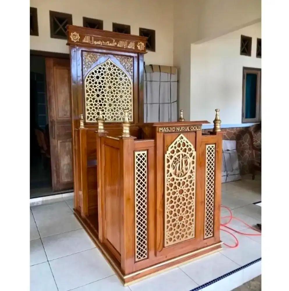 Jual mimbar masjid
