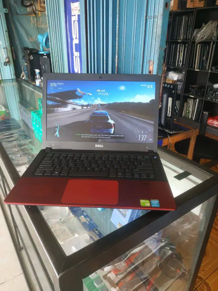Laptop DELL tipis performa ngacir abis core i7 + nvidia + SSD 512 gb