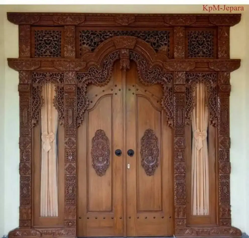 Jual pintu gebyok