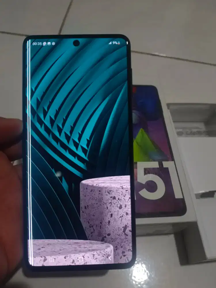 Samsung M51 8/128gb ex sein mulus HP+dus murah meriah