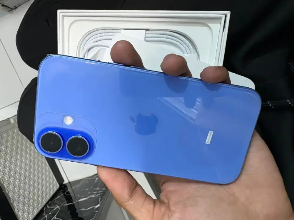 Iphone 16 ultramarine 128gb Garansi on