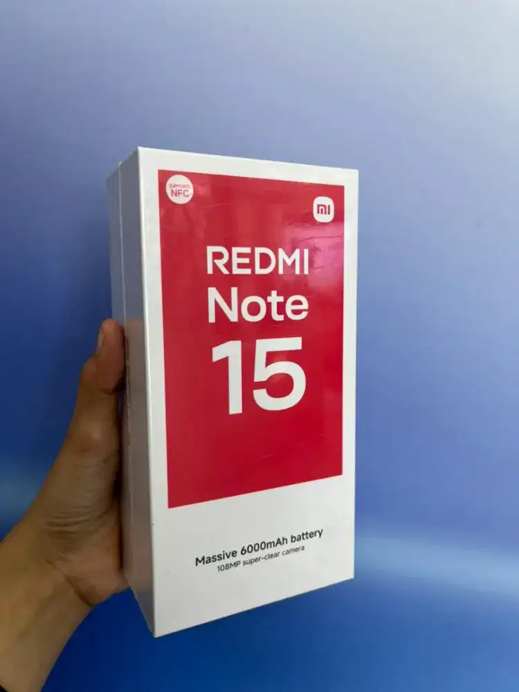 READY STOK REDMI NOTE 15 SERIES GARANSI RESMI XIAOMI INDONESIA!!