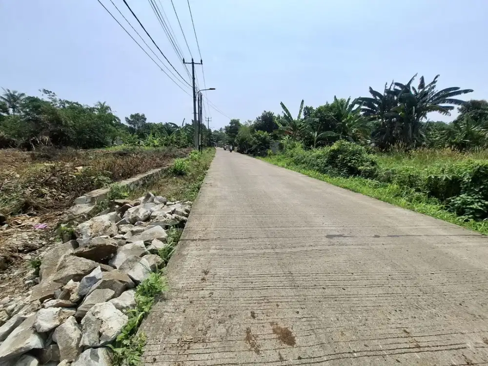 Milik Tanah Kavling SHM Murah di Cisauk Dekat Stasiun baru Jatake dan Tol Legok