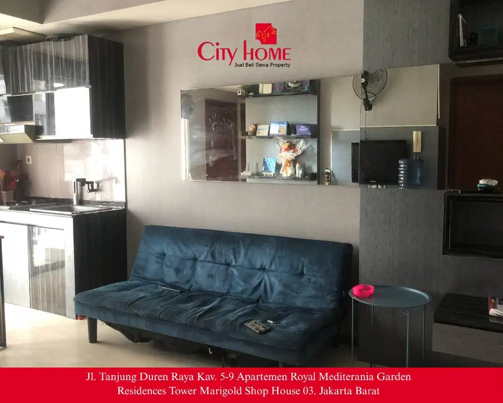 Disewakan Murah Apartemen 2BR Lantai Rendah, Jarang Ada! Jakarta Barat