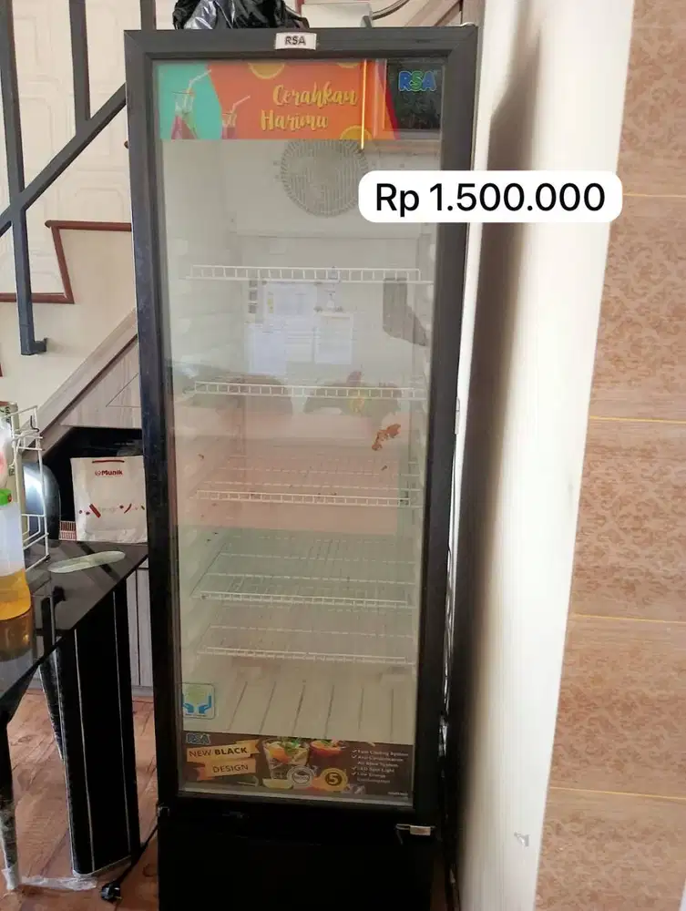 DIJUAL KULKAS DISPLAY JUAL MINUMAN