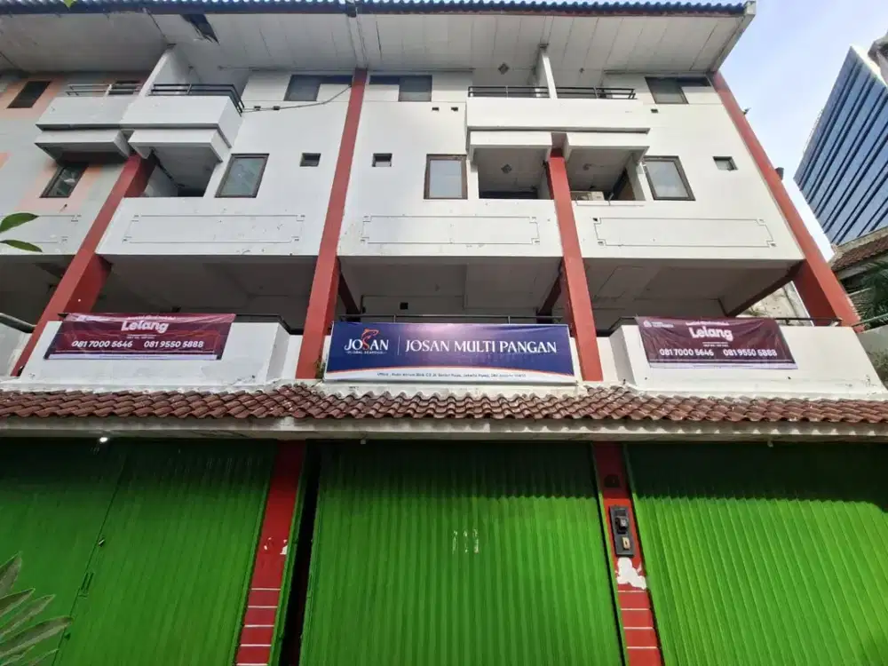 Ruko 4 Lantai Murah di Kawasan Komplek Ruko Atrium Senen dekat dengan Pusat kota Jakarta