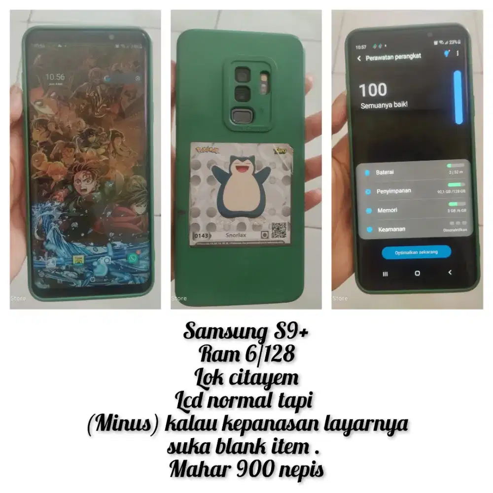Dijual samsung S9+