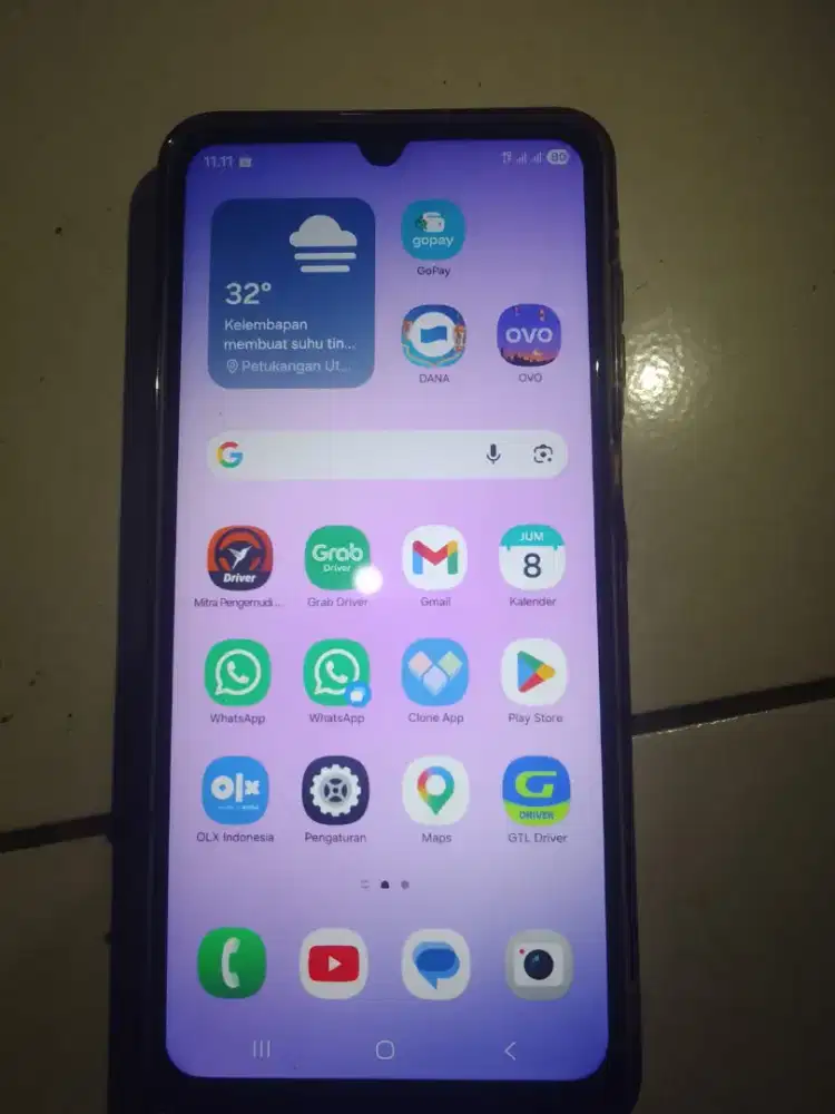 Samsung a07 ram 4+4/64 mantap
