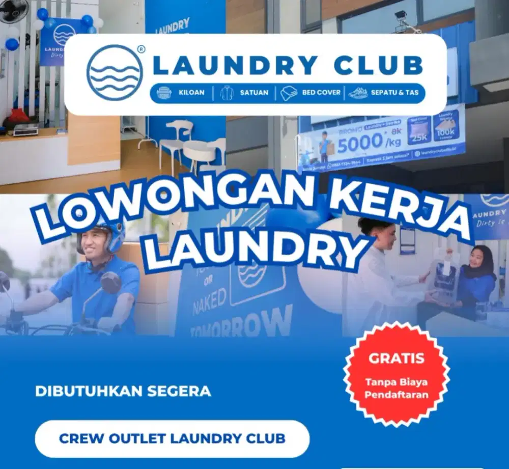 Lowongan Kerja Laundry Club K-Walk Avenue