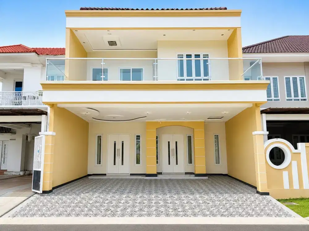 Rumah 2,5 Lantai Modern di Cluster Taman Puspa Harapan Indah, Bekasi - Siap Huni, Lokasi Strategis