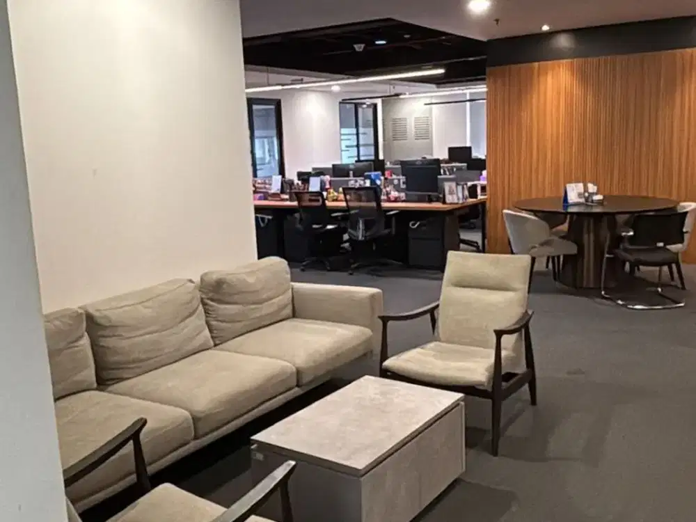 Disewakan Ruang Kantor Cfx Tower 754Sqm Full Furnish Jarang Ada dan Murah