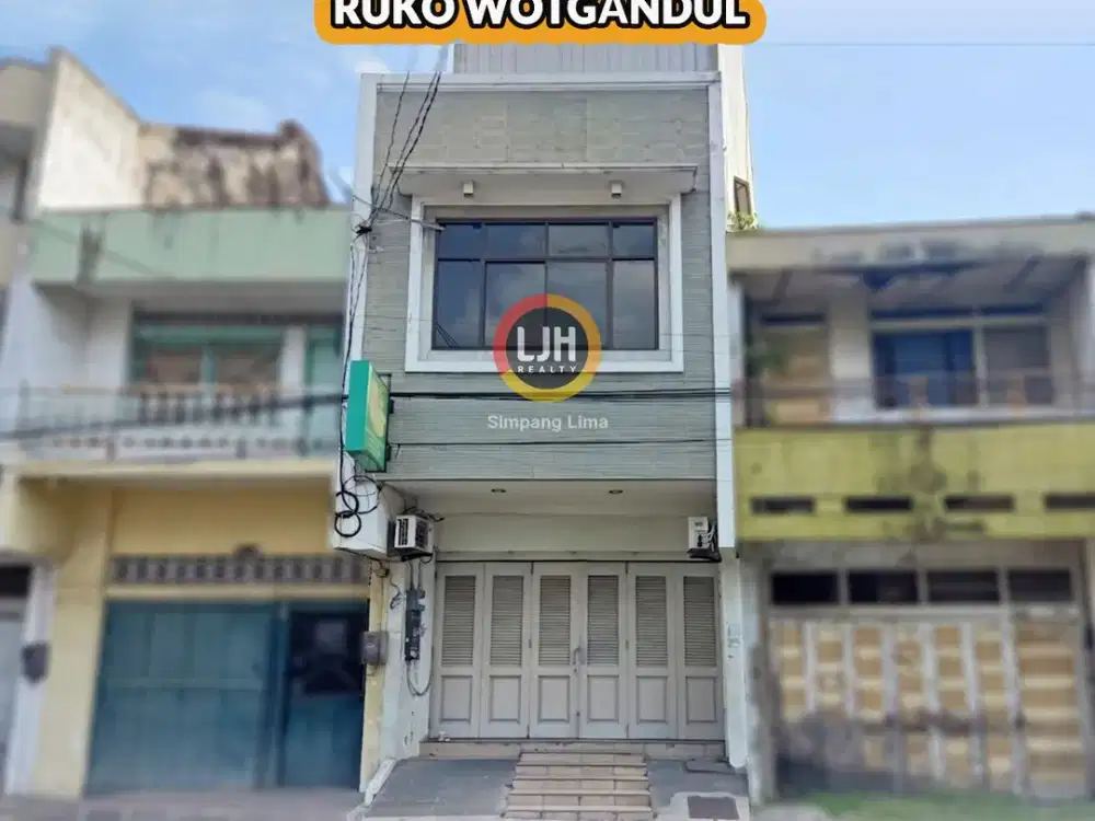 Dijual Ruko 2,5 Lantai Wotgandul Semarang Tengah Cocok untuk Usaha