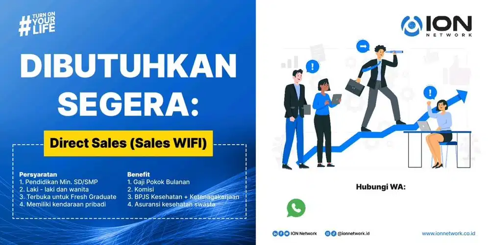 LOWONGAN KERJA SALES