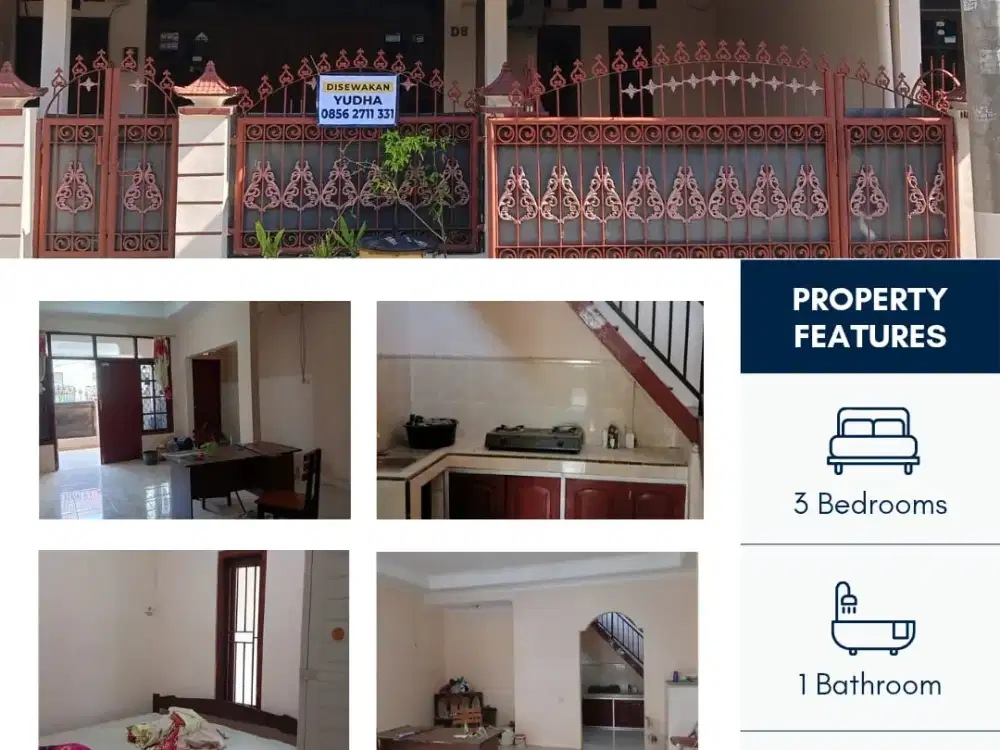 Rumah Sewa Khusus Keluarga / PAsutri Tembalang Pesona Asri