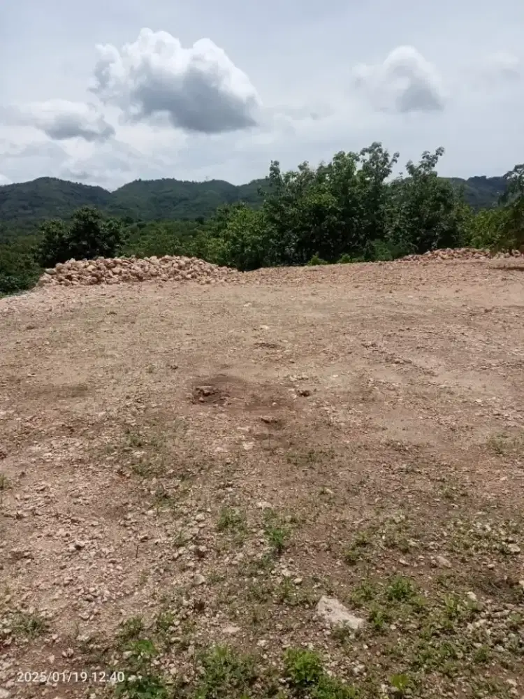 Dijual tanah kapling dengan view bukit