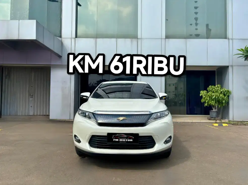 Toyota Harrier Advance 2015 AT 2.0, Km 61Ribu, Pajak Panjang