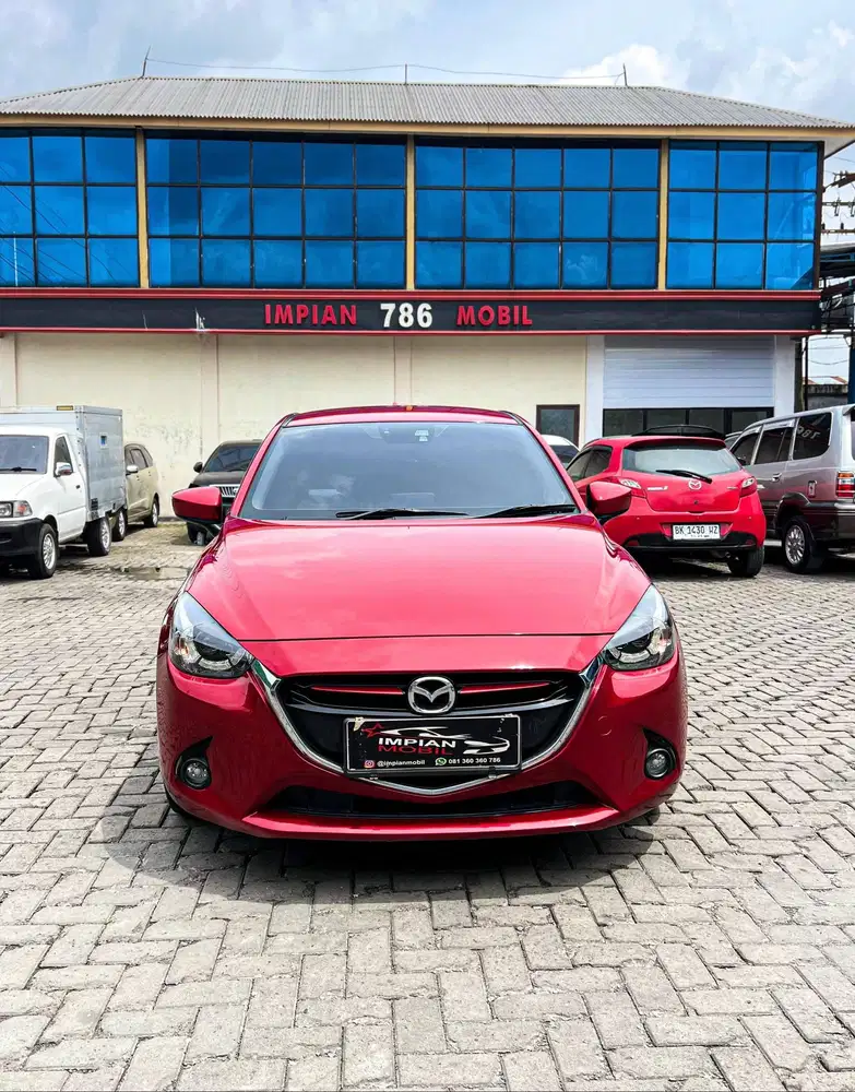 TDP 41JT Mazda 2 GT A/T Merah 2015 jazz rs yaris trd kia rio swift gx