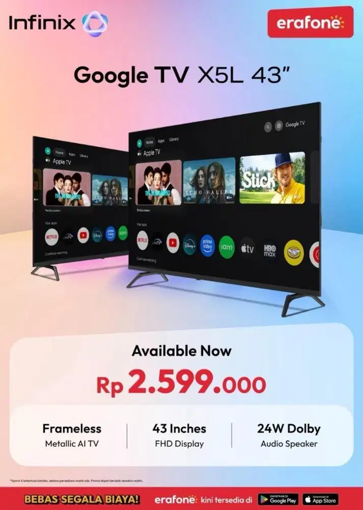 Infinix Google TV X5L 43 Inch