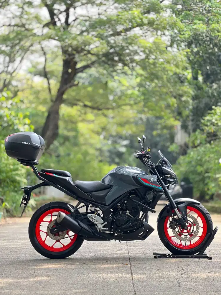 YAMAHA NEW MT25 2021 GREY KM LOW PAJAK PANJANG KAYAK BARU