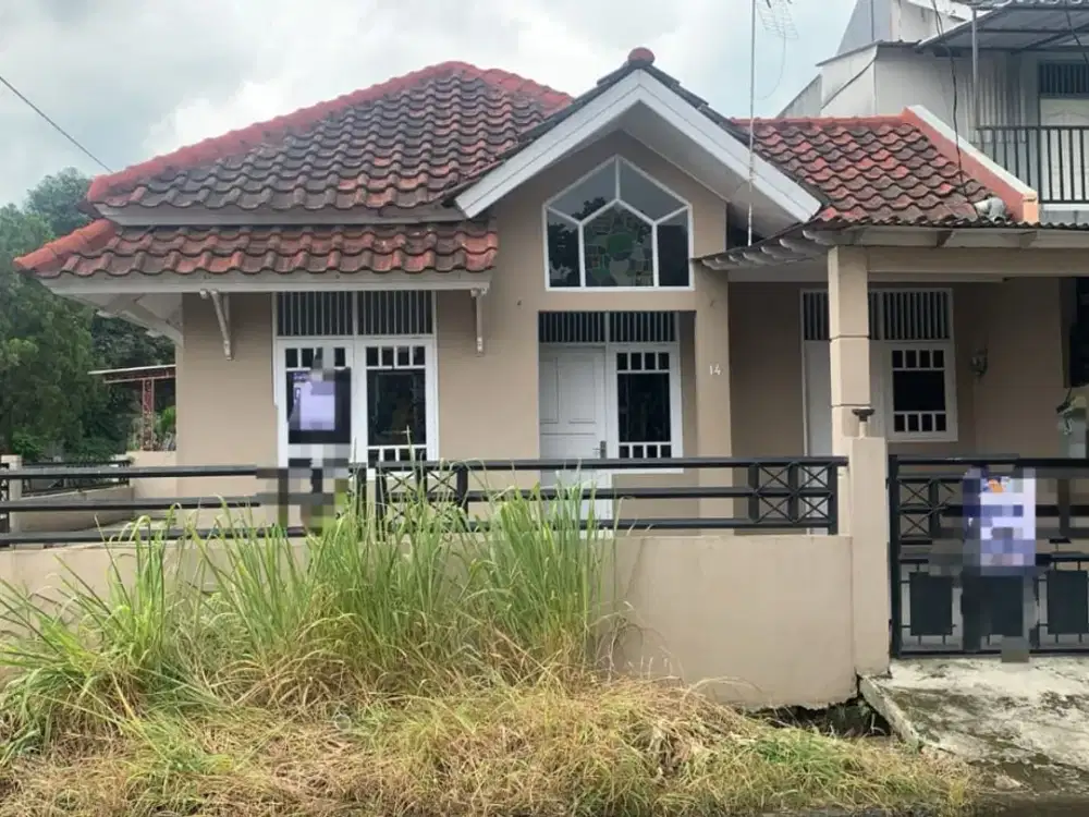 Dijual cepat   Rumah 1 Lantai Hook Villa Melati Mas