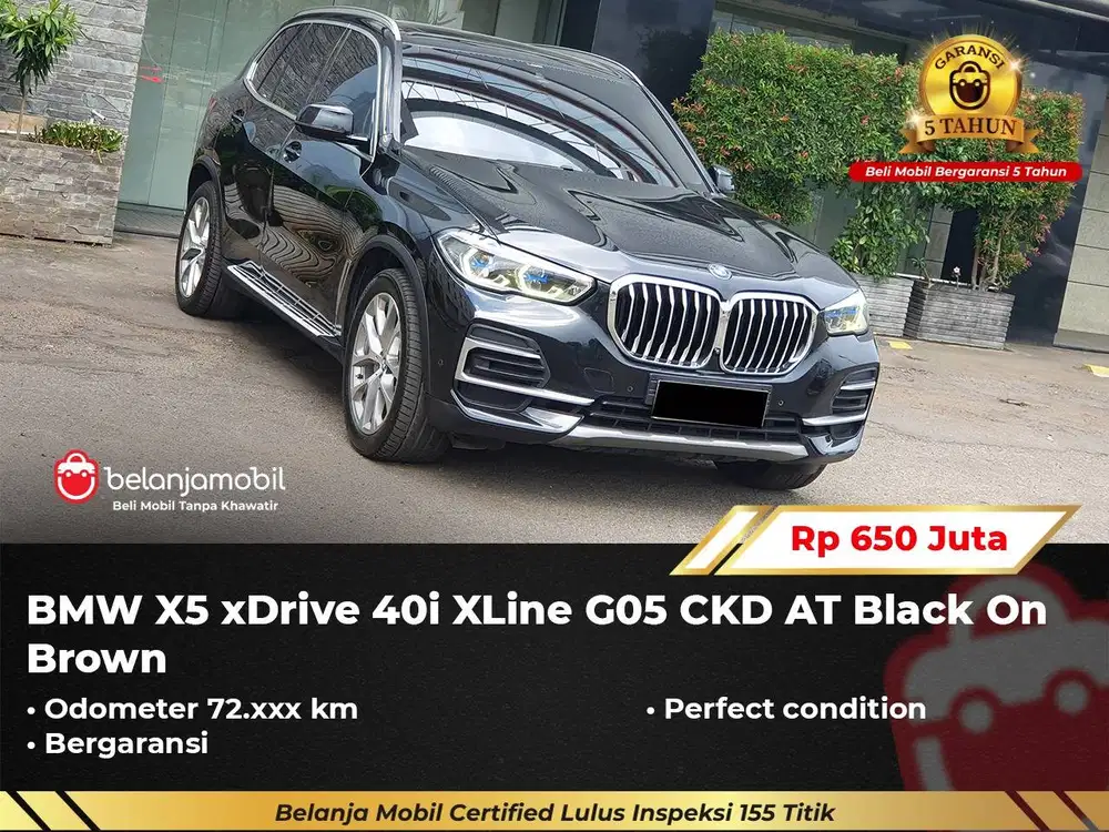 [ LOW KM ] BMW X5 X 5 xDrive 40i XLine G05 CKD AT 2022/2023