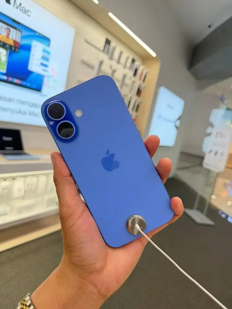 Iphone 16 128gb Basic blue new bersegel bergaransi resmi