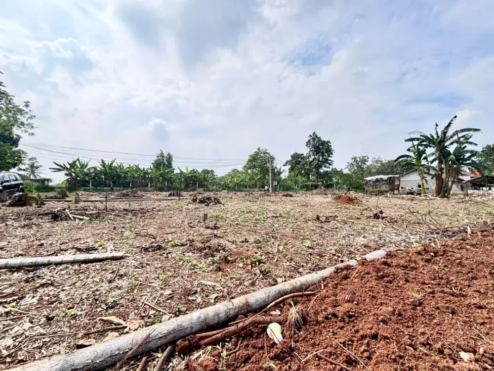Dijual Kavling Dekat BSD,Langsung Tepi Jalan,Tangerang Cisauk