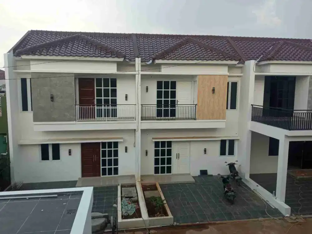 Rumah cluster Kokoh ready stok dinding ful batamerah lokasi cuma 5menit ke stasiun LRT Jatibening