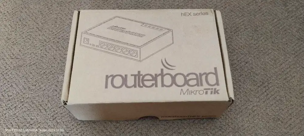 Mikrotik RB750GR3 Gigabit Port