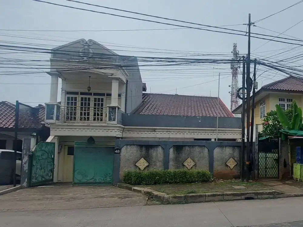 Rumah Luas Tanah Ngantong di Cinere Depok dan Dekat Pintu Tol - Harga NJOP!