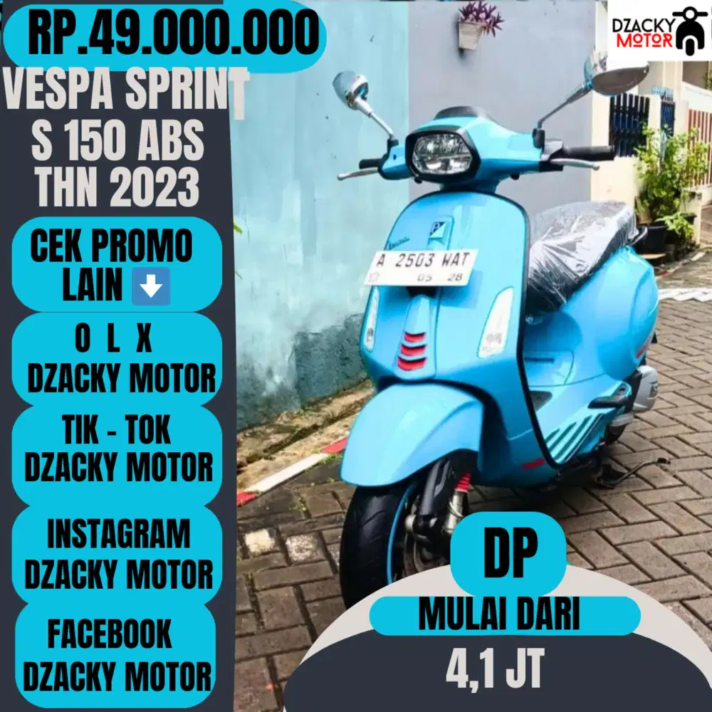 VESPA SPRINT S 150 ABS THN 2023 SECOND LIKE NEW