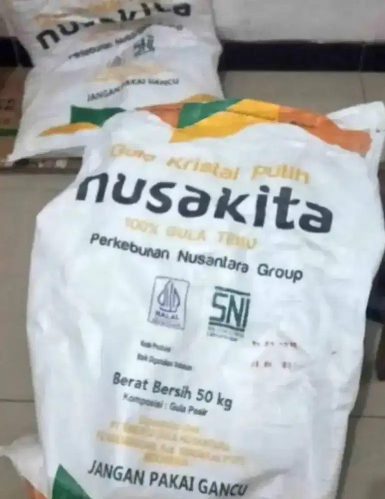 Sak gula bekas  bersih