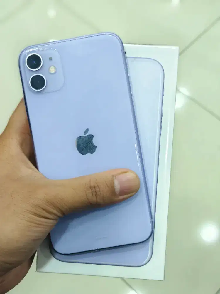 iphone 11 ungu 128gb ibox fullset
