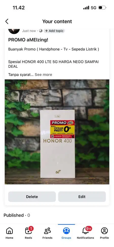 HONOR 400 LTE 5G 8/256 FREE TEMPERED GLASS