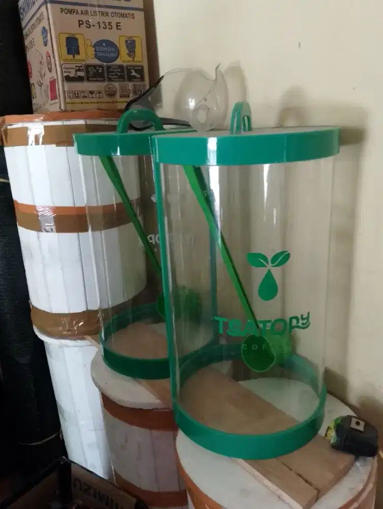 Tabung akrilik untuk minuman kekinian