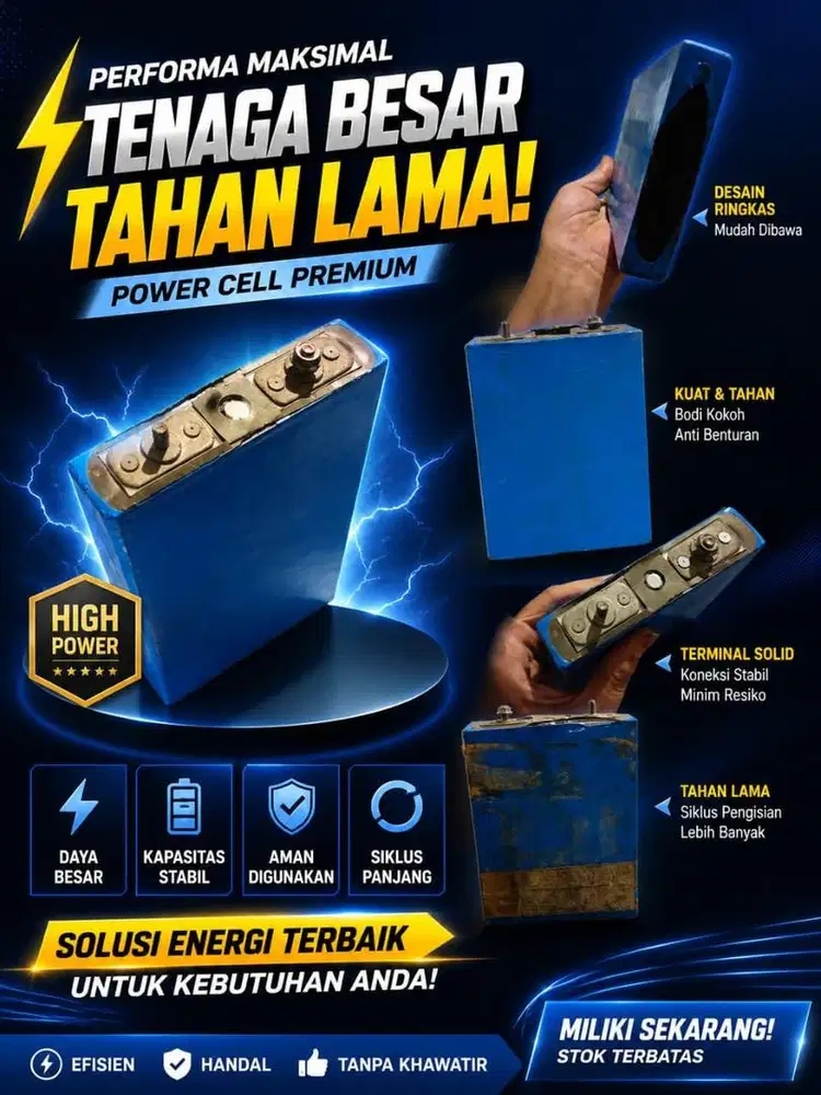 Baterai LiFePO4 3.2V