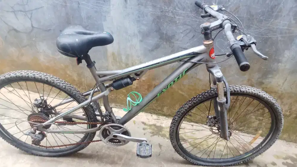 Dijual sepeda merk exotic siap pake