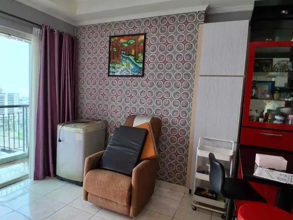 dijual apartemen city home MOI 2 kamar furnish harga murah