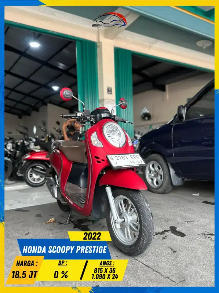 HONDA SCOOPY PRESTIGE 2022 GASSKEUN BOLOH HIKMAH MOTOR KEPUH MALANG