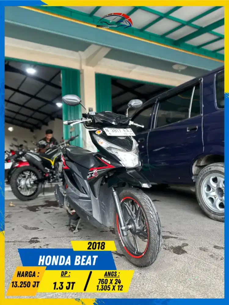 HONDA BEAT 2018 MURAH MERIAH BOSSKU HIKMAH MOTOR KEPUH MALANG