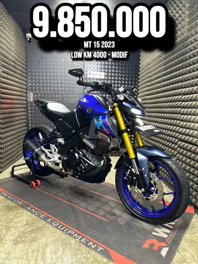 MT 15 OR MT15 2023 LOW KM 4XXX MODIF RAWATAN SUPERB UNIT LIKE NEW
