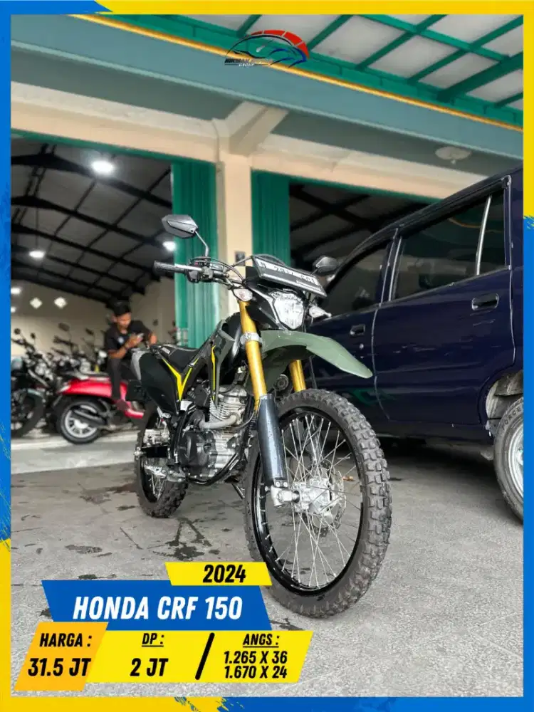 HONDA CRF 150 2024 SIAP PANTAU MASZEEHH HIKMAH MOTOR KEPUH MALANG