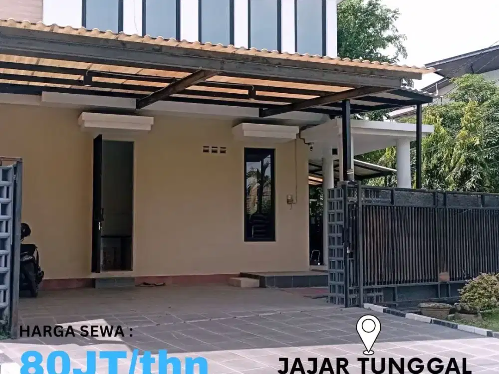 Disewakan Rumah Jajar Tunggal
