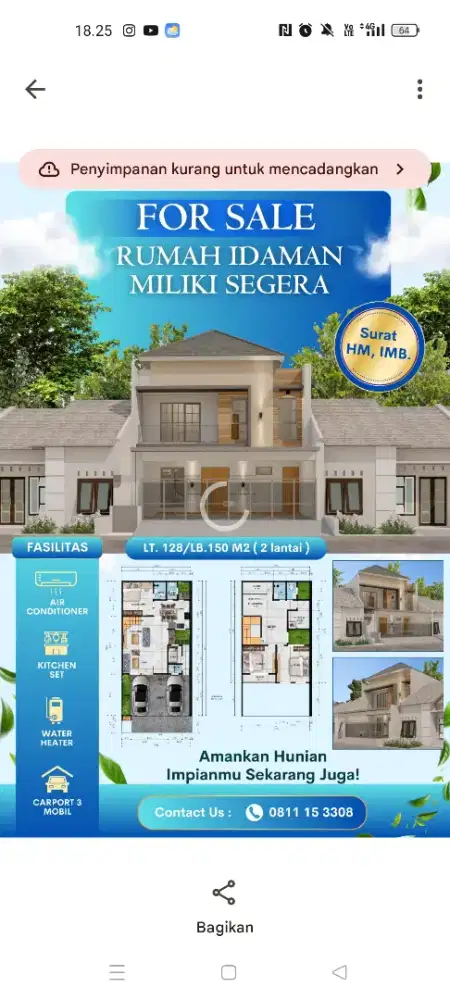 Rumah Baru Siap Huni